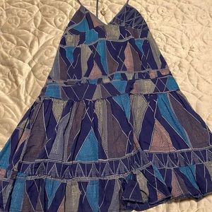 Free People dress of many blues!